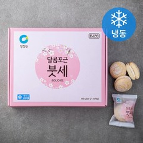 청정원 달콤포근 붓세 (냉동), 20g, 24개
