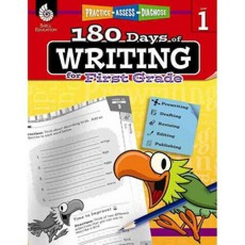 180 Days of Writing for First Grade: Practice - Assess - Diagnose, Shell Education