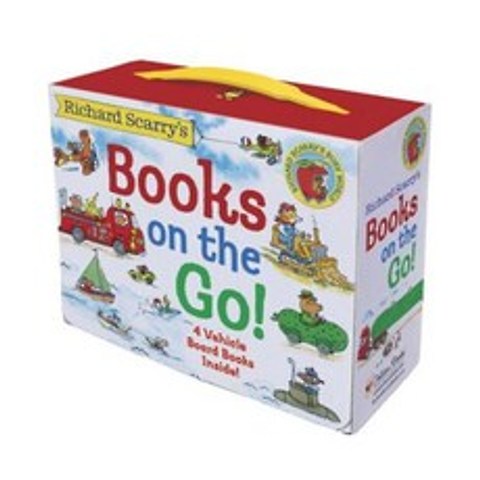 Richard Scarrys Books on the Go Boxed Set, Golden Books