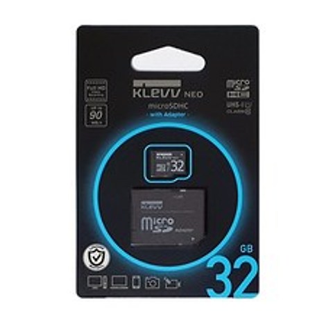 클레브 에센코어 클레브 MicroSD + SD아답터, 32GB