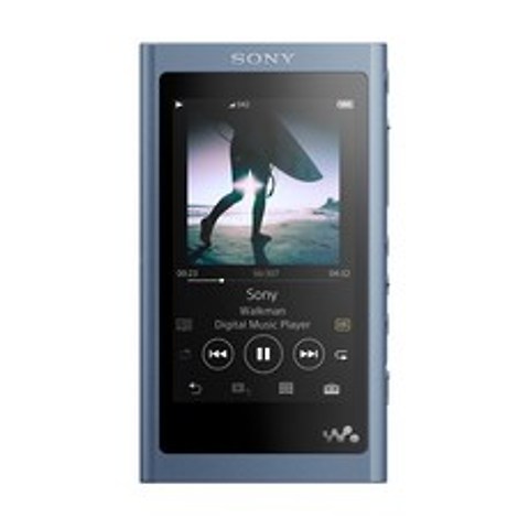 소니 워크맨 MP3 16GB, NW-A55, 문릿 블루