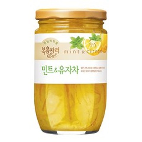 복음자리 민트 & 유자차, 500g, 1개