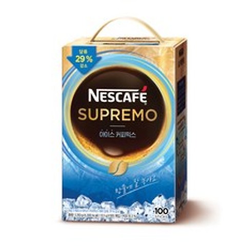 네스카페 수프리모 아이스 커피믹스, 1.1g, 100개