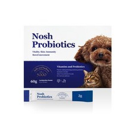노쉬 강아지 유산균, 프로바이오틱스, 30개
