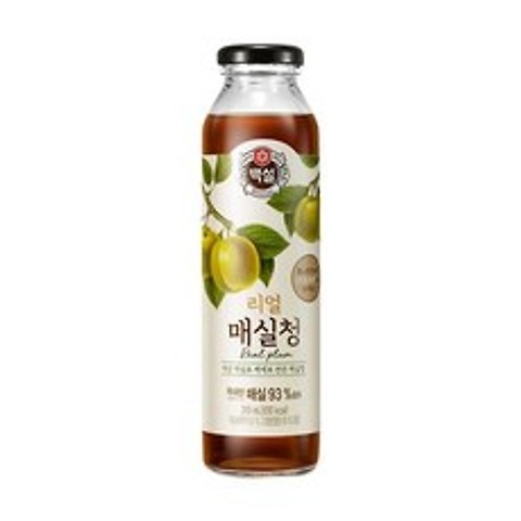 백설 리얼 매실청, 310ml, 1개