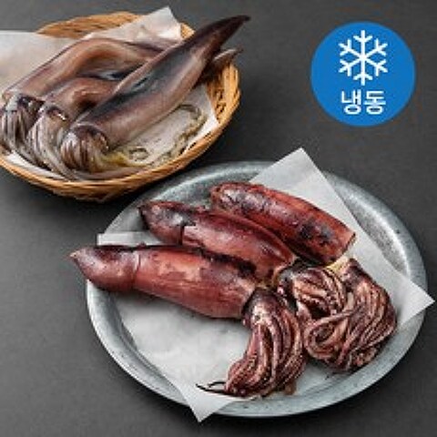 사랑해어 선동 초콜릿 오징어 3마리 국산비축품 (냉동), 900g, 1개