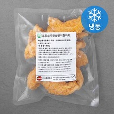 크리스피 안심텐더 한마리 (냉동), 500g, 1개