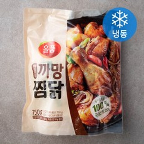 올품 안동식 까망찜닭 (냉동), 750g, 1개
