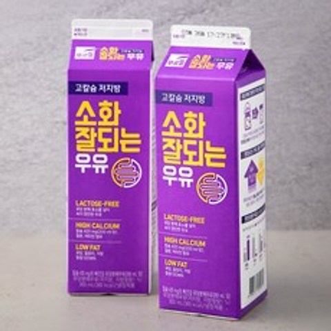 푸르밀 소화가 잘되는 락토프리 우유, 900ml, 2개