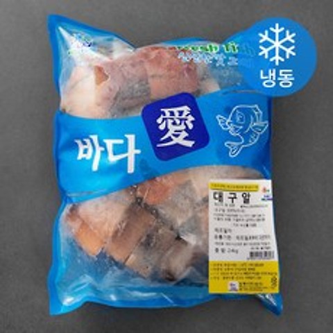 현이푸드빌 대구알 (냉동), 2.4kg, 1봉