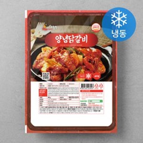 수월한 양념닭갈비 (냉동), 400g, 1개