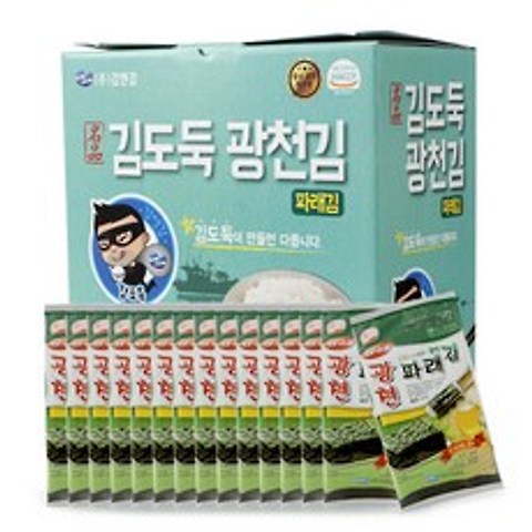 김도둑 광천 파래식탁김 선물세트, 1세트