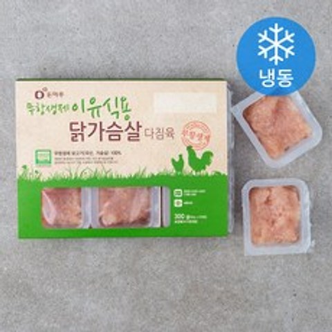 돈마루 무항생제 인증 닭가슴살 다짐육 이유식용 (냉동), 300g, 1개