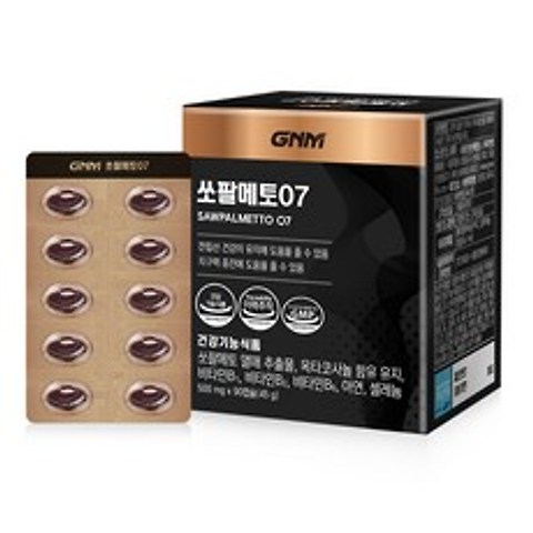 GNM자연의품격 쏘팔메토 07, 90캡슐, 1개