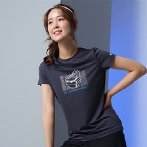 요넥스 여성용 반팔 라운드 티셔츠 219TR004F