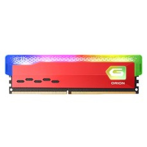 게일 DDR4 2666 CL19 ORION RGB 16GB 데스크탑용 GAOSR416GB2666C19SC, GAOSR416GB2666C19SC(Red)