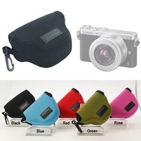 파나소닉 LUMIX DMC GM1 GM5 1232mm용 네오프렌 소프트 카메라 보호 케이스백카메라/비디오백, 04 Black