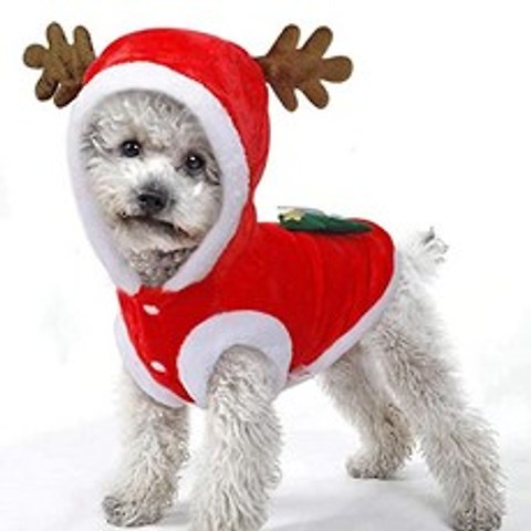 EOM Pet Dog Christmas Clothes Costume Dog Clothes for Small Medium Dogs an [S] - E036808L4WTZX22, S