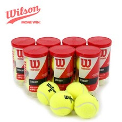 윌슨 공식시합구 7캔 챔피온쉽 테니스공 WRT1067KO