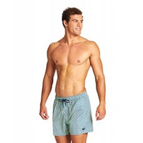 ARENA Men s Fundamentals Allover Beach Shorts, 단일옵션