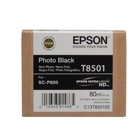 EPSON 정품포토잉크 T850100 Photo Black SC P800 80ml
