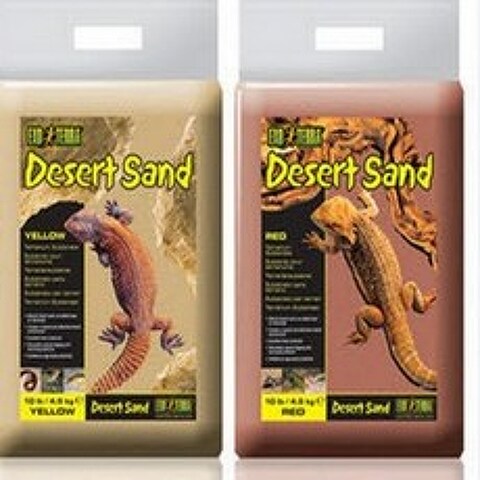 엑소테라 파충류전용 사막모래 샌드4.5KG(레드컬러 옐로우컬러 블랙컬러), 1개, 블랙