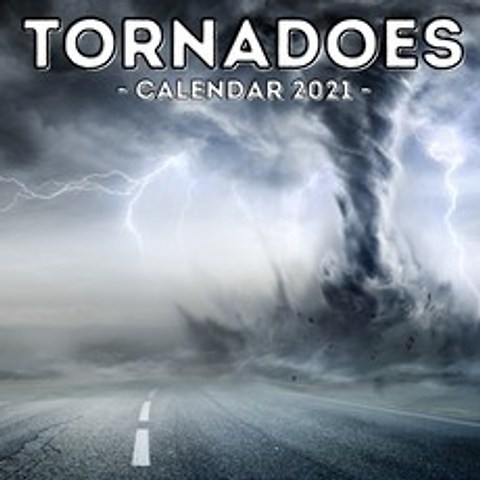 (영문도서) Tornadoes Calendar 2021: 16-Month Calendar Cute Gift Idea For Hurricane Lovers Women & Men Paperback, Independently Published, English, 9798516737688