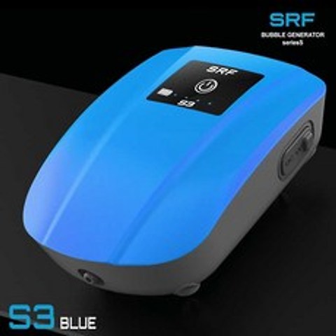 SRF 기포기 낚시 휴대용 산소 발생기 에어 펌프 용품 - S3, 블루