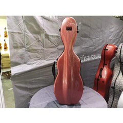 해외 바이올린케이스 호리병 스타일 깔끔하고 세련된 바이올린 하드 케이스-72421, 12.레드 래스
