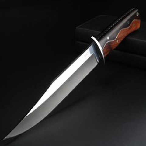 일본 거울 빛 전술 칼 야외 사냥 칼 야외 방어 캠핑 칼 보호 케이스|칼|, 단일, 1개, CHINA