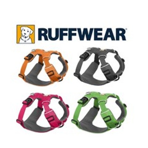 [이라운드몰]러프웨어 하네스 Ruffwear Harness 강아지 가슴줄, 옵션선택, Twilight Grey M