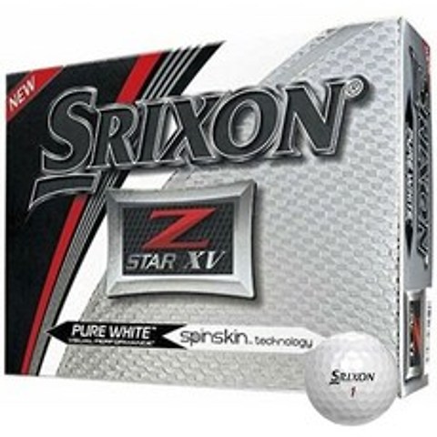 스릭슨 Z 스타 XV 골프공, 12개입, Pure White