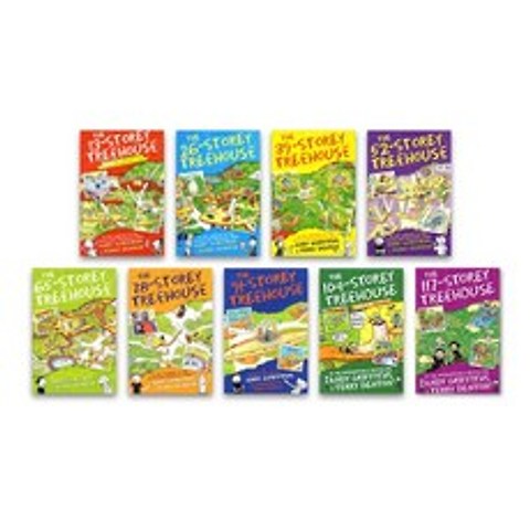 The 13-Storey Treehouse x 9 book pack