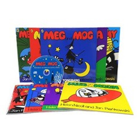 [영어원서] Meg And Mog 9 Book & CD Set Paperback+CD 영국판