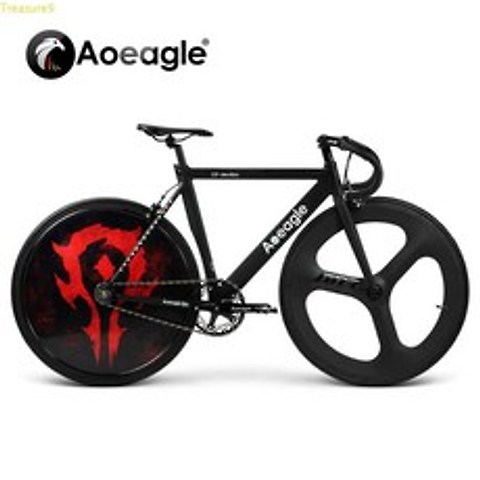 해외 Aoeagle 알루미늄 합금 픽시 자전거 로드바이크, 1.7m, 기본