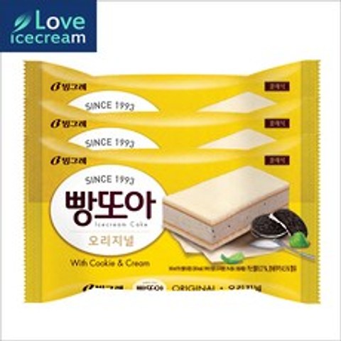 빵또아 아이스크림 24개(1박스), 단품