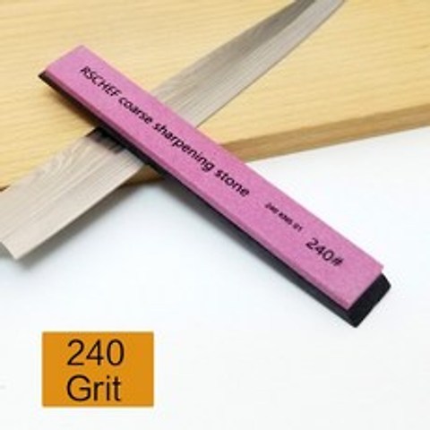 Grindstone cozinha abrasivo grit fix ângulo moagem amolar afiar barra faca moedor ferramentas de ped, 240 그릿