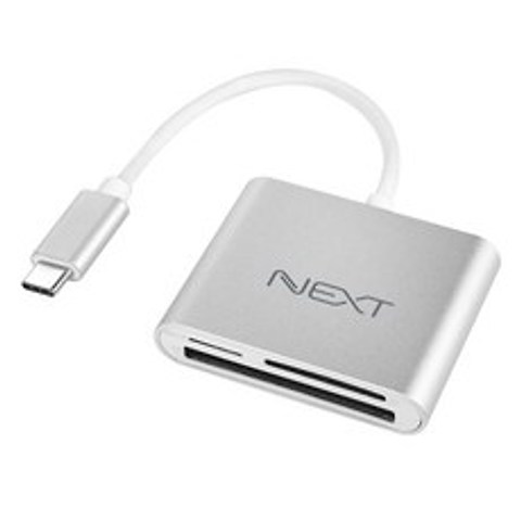 이지넷유비쿼터스 NEXT-9712TC Type-C 카드리더기 USB 3.1 CF Micro SD 멀티리더, 선택없음, 선택없음