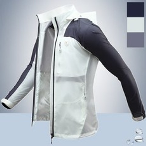 샤인힐즈 기획 봄여름 KP 경량 와샤 배색 바람막이 방풍자켓 KPK2012
