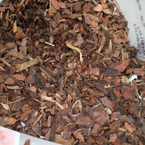 살균 소나무 바크 우드칩 나무껍질 분갈이 조경용 원예용 30L