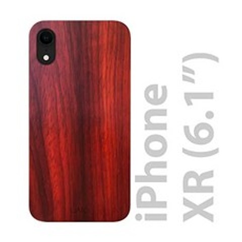 Iato iPhone XR 나무 상자입니다. 진짜 장미 아이폰 xr 케이스 나무. 최소한의 클 (Real Rose Wood - iPhone XR iPhone XR (6.1