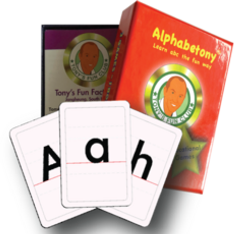 영국인 영어 선생님이 개발한 놀이로 하는 영어 게임 시리즈 1 - 알파벳 낱말 카드 (알파벳토니) 초등영어, alphabetony+deluxe