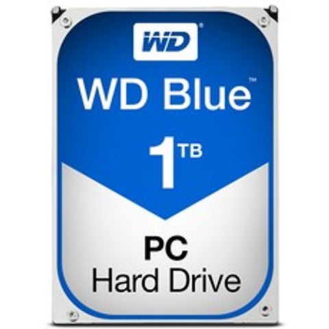 WD BLUE (WD10EZEX) 3.5 SATA HDD (1TB), 선택하세요, 1TB