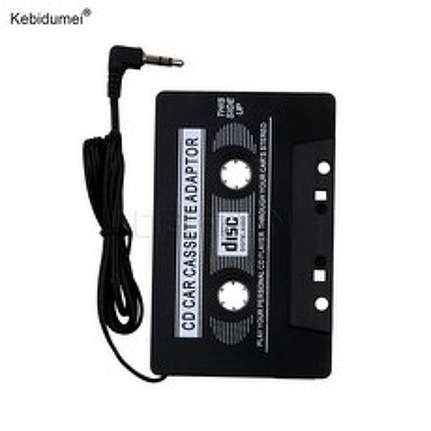 Kebidumei 2017 새로운 블랙 카세트 어댑터 디스크 디지털 오디오 테이프 아이팟/MP3/CD /DVD 플레이어 유니버설 카