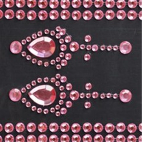 핸드폰 케이스 꾸미기 스티커 비즈 핑크 10개 만들기재료 공예 부자재