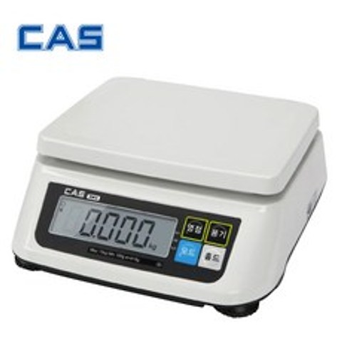 카스 SW-II 단순 중량 전자저울 3kg~30kg 계량 계수 카운팅, SW II-30CS (최대30kg 10g단위)