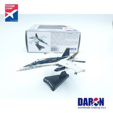 Daron 전투기 비행기모형 F/A-18C Rampagers VFA 83 타격전투비행대 다이캐스트 1/150 Postage Stamp PS5338-4