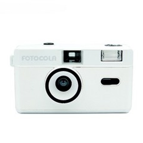 포토콜라 35mm 필름카메라 다회용카메라 일반카메라 필름 카메라, 1개, 포토콜라 35mm 필름카메라-화이트