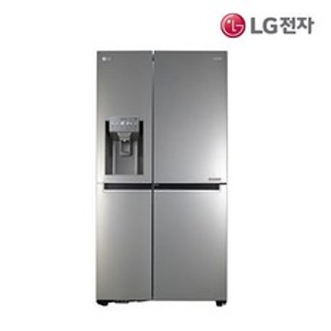 [LG전자] LG 얼음정수기 양문형냉장고 J612SS34 607L, 상세 설명 참조