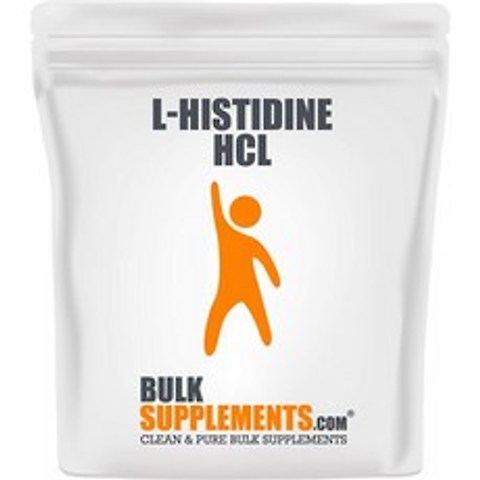 BulkSupplements.com L-Histidine HCL 파우더 - 신장 지지 보충제(100g):, 1